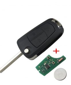New Vauxhall/Opel 2 Button Flip Remote Key For Vectra C, Signum, 433Mhz
