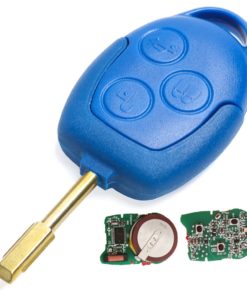 FORD TRANSIT 3 BUTTON FULL BLUE REMOTE KEY FOB MK7, 2006 - 2014 433mhz id63