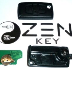 Citroen C8 4 button Remote Key fob for vehicles with sliding doors