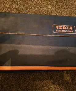 Lishi lock pick Storage case 48 spaces and extra larger pockets front and back